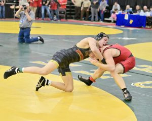 University battling for team, individual titles at state wrestling meet